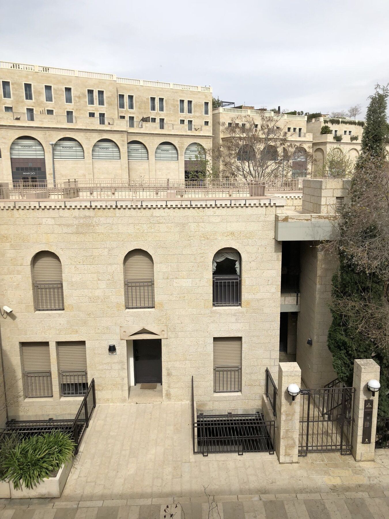 120кв.м 2, 2 баня Апартамент
 в Mamilla / King David Йерусалим Екстериор снимка